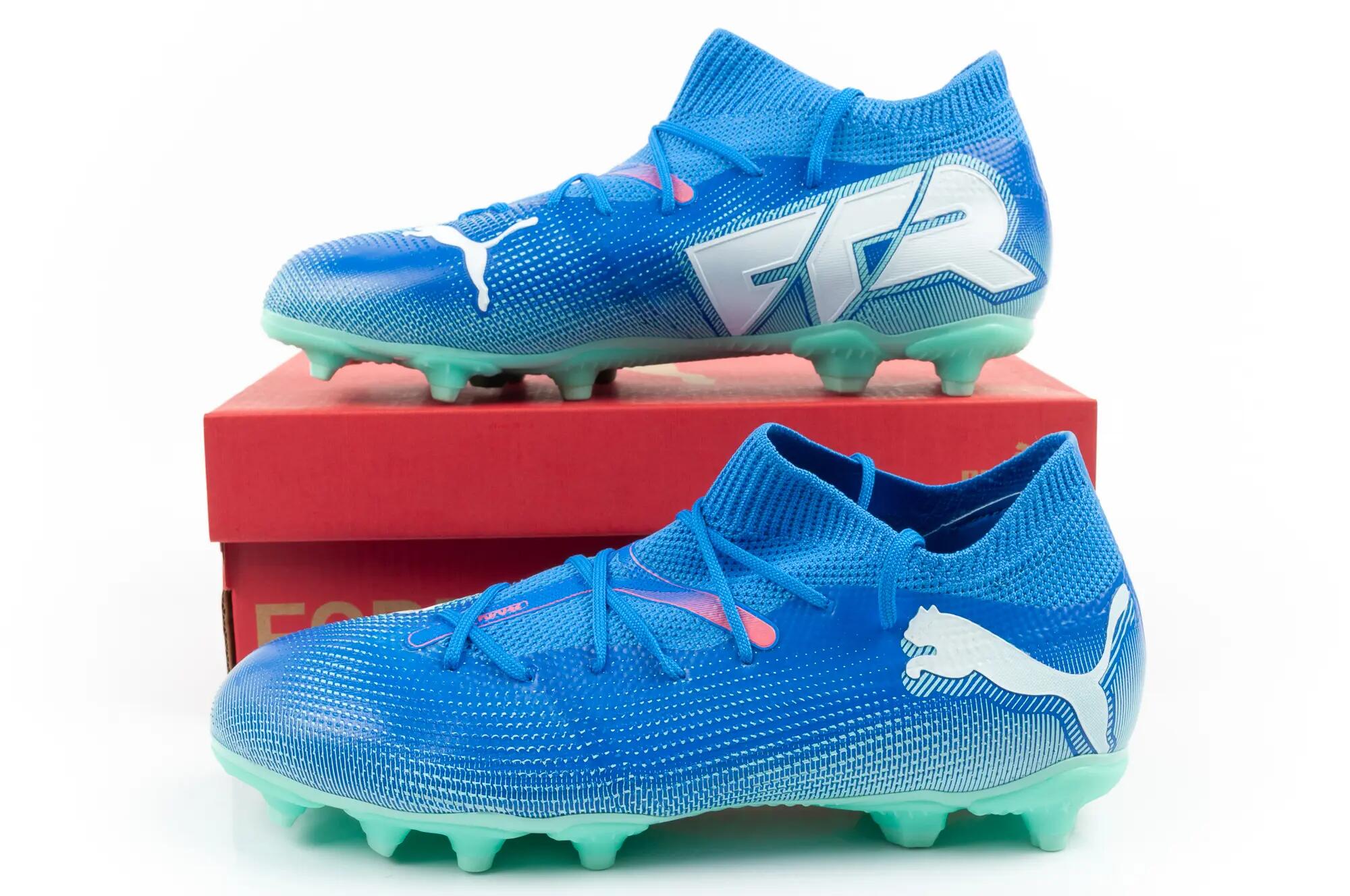 Chaussures De Football Puma Future 7 Match Fg/Ag Jr Enfant 10/10