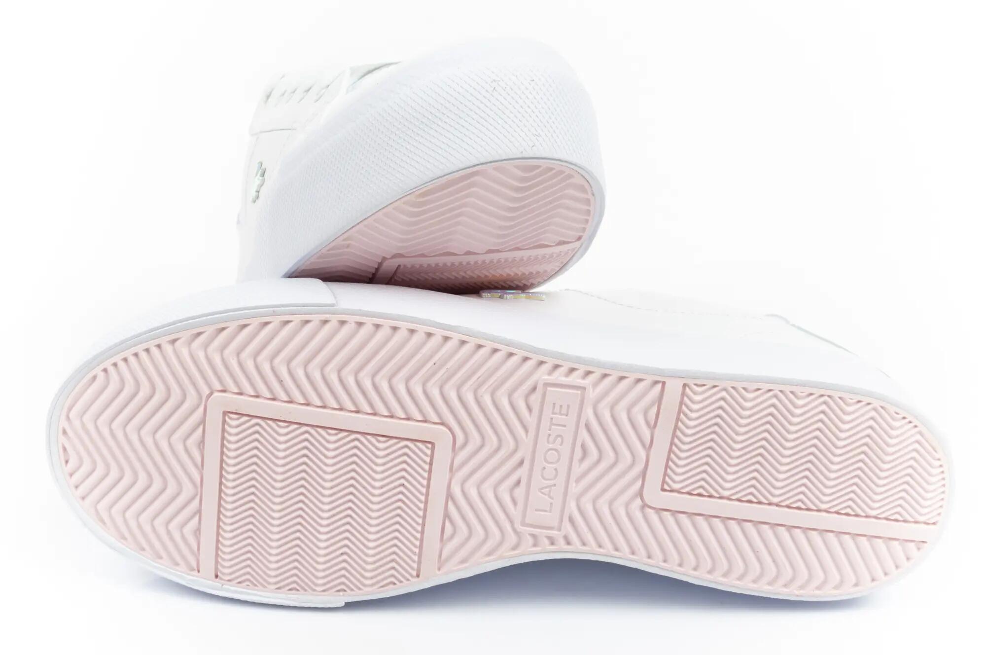 Dames Ziane Leren Platform Trainers (Wit) 9/10