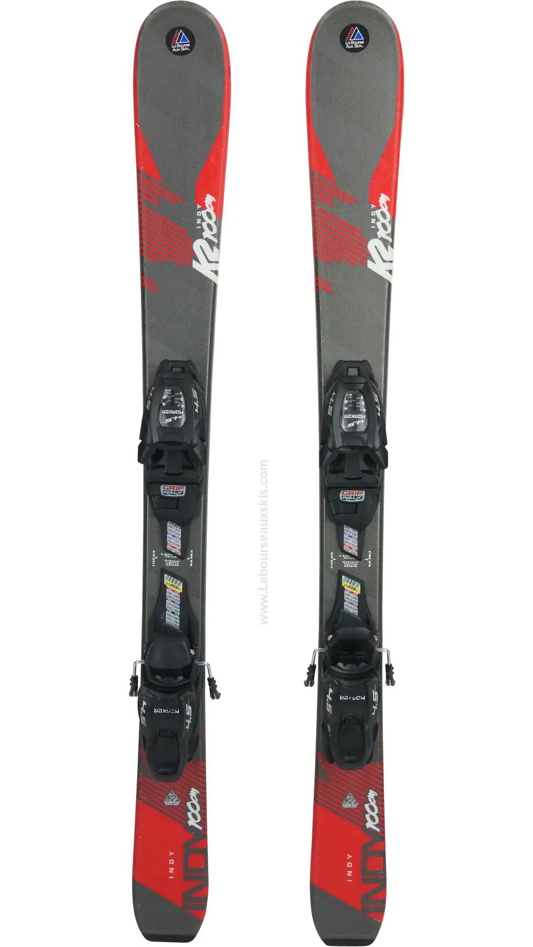 Reconditionné - K2 INDY + MARKER FDT Jr 4.5 GW - Très bon état 2/7