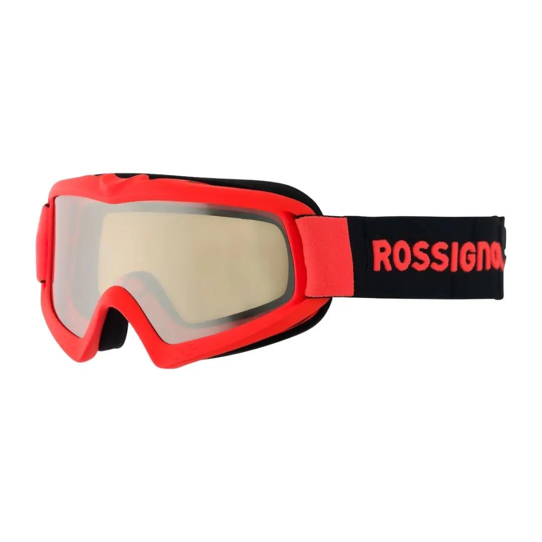 Maschera da sci/snowboard Rossignol Raffish Hero Hot Red per bambino, taglia 0-2 3/3