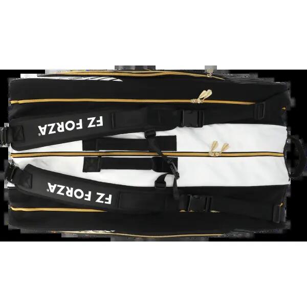 Tas, badminton, unisex, Tour X15, schoenenvak, zwart/wit 5/5