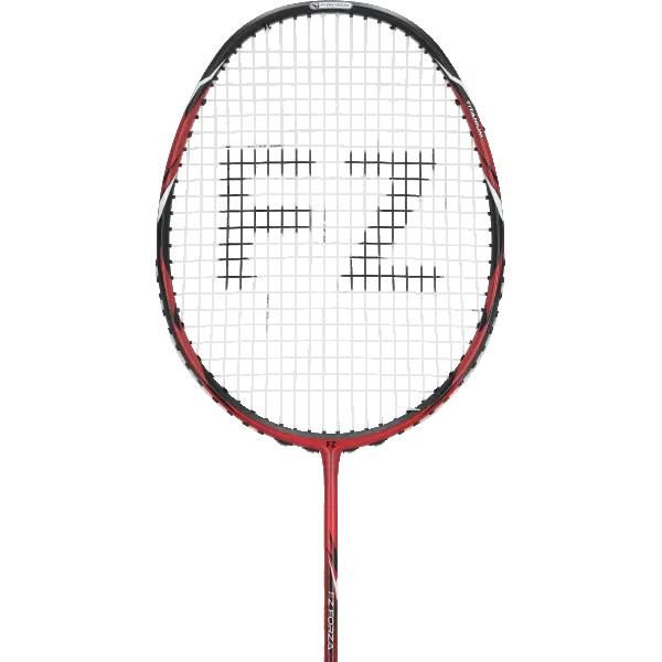 Raquette de badminton offensive, rigide, precision ti x7, rouge 6/6