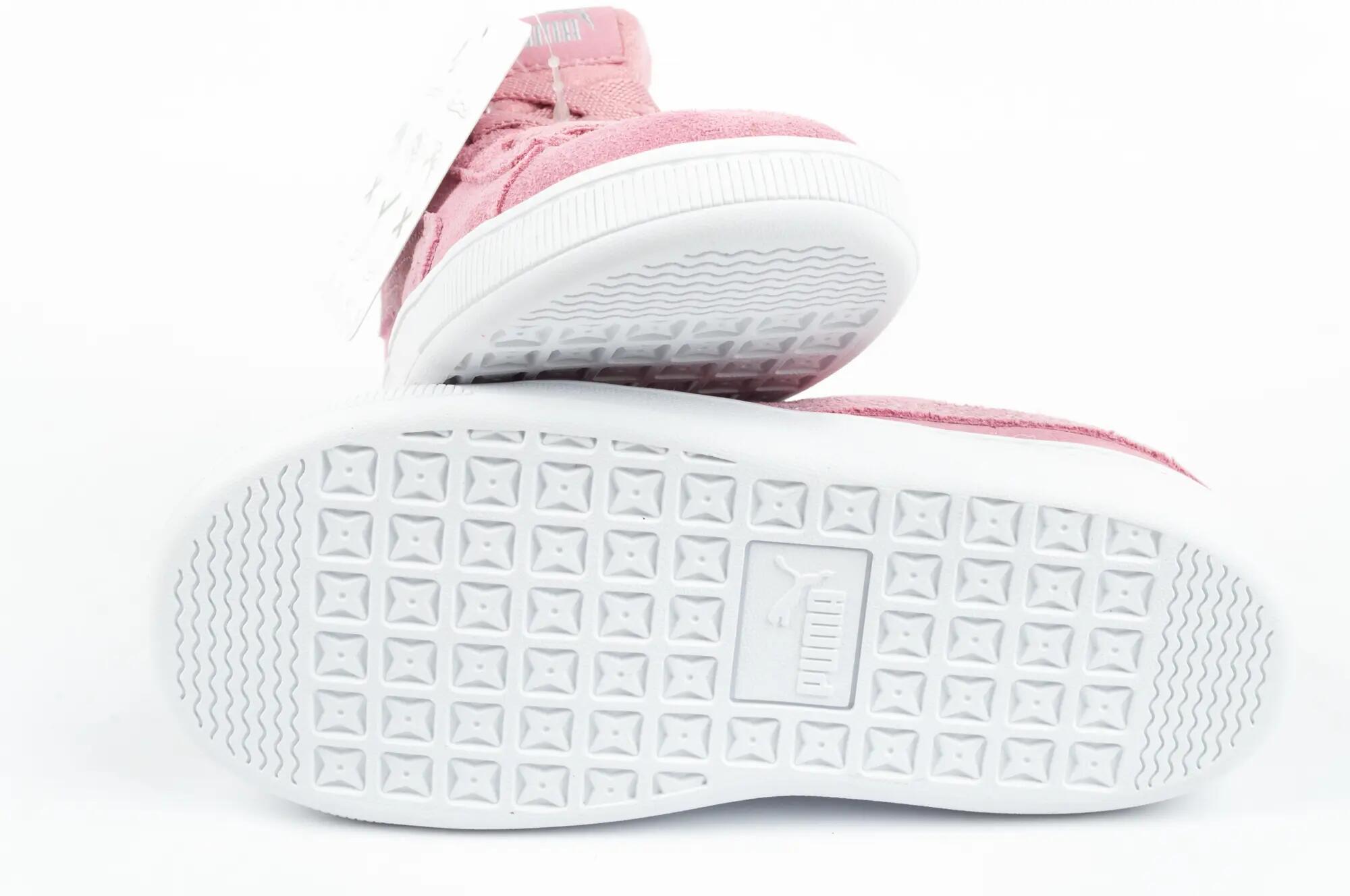 Sneaker "Vikky", Ökologisches Leder Kinder Pink 9/10