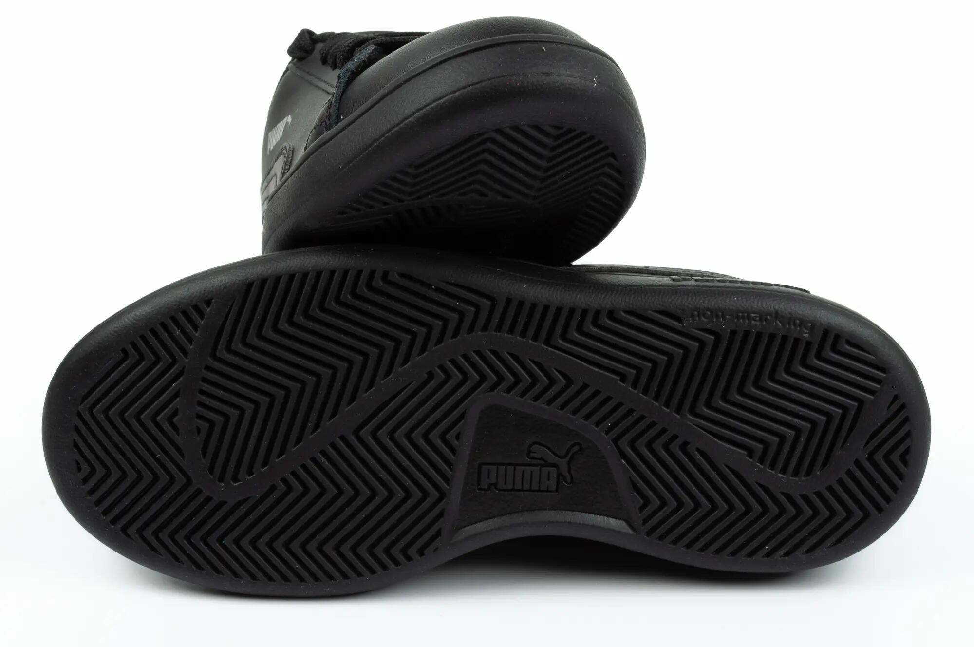 Calçado Smash V2 Ecological Leather para crianças e jovens (Preto) 9/10