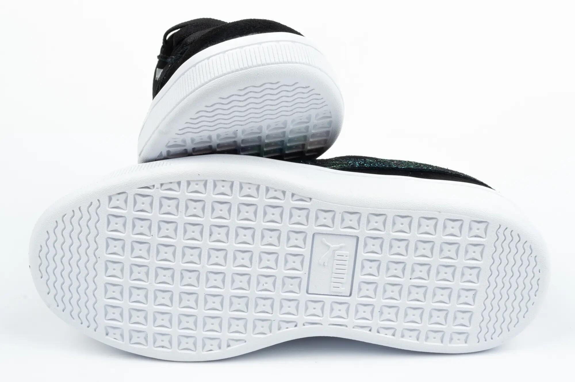 Kinder/Kinder Vikky Chamois Leren Trainers (Zwart) 8/9