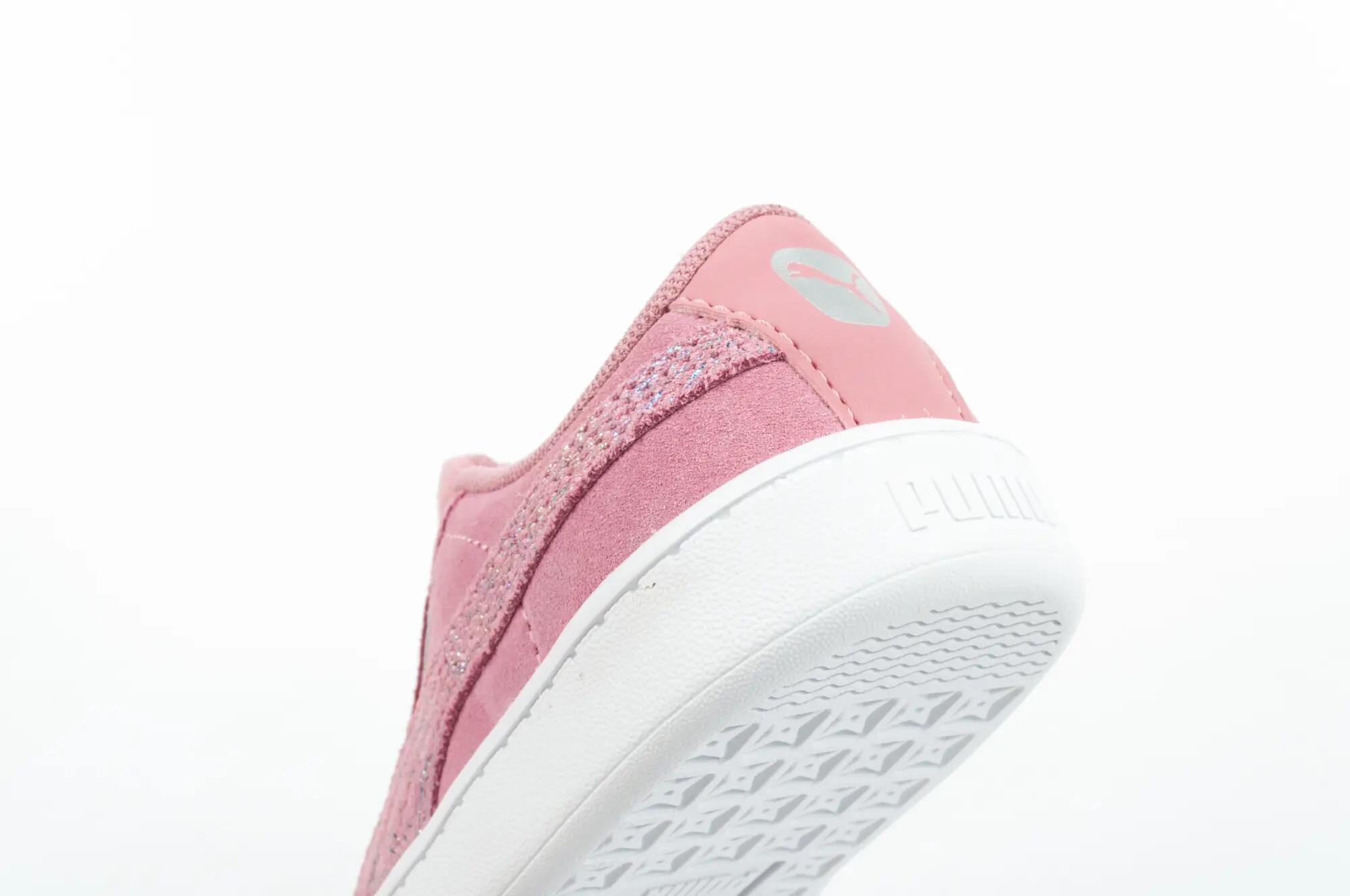 Sneaker "Vikky", Ökologisches Leder Kinder Pink 7/10