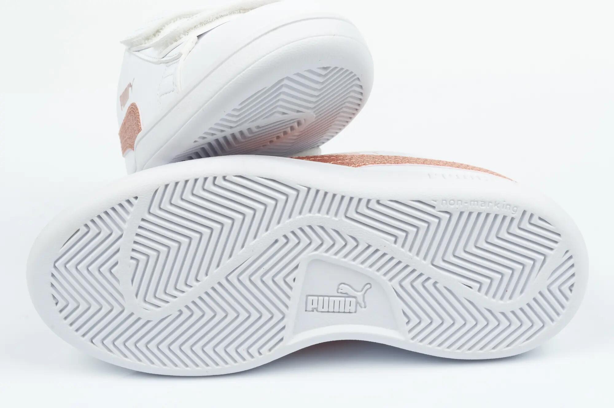 Calçado Smash Ecological Leather para crianças e jovens (Branco) 9/10