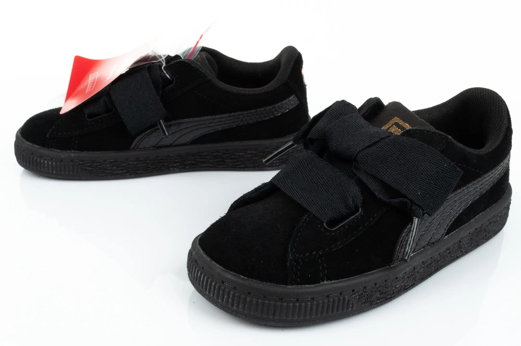 Scarpe Sportive Cuore Pelle Bambini Puma SNK Nero 8/10