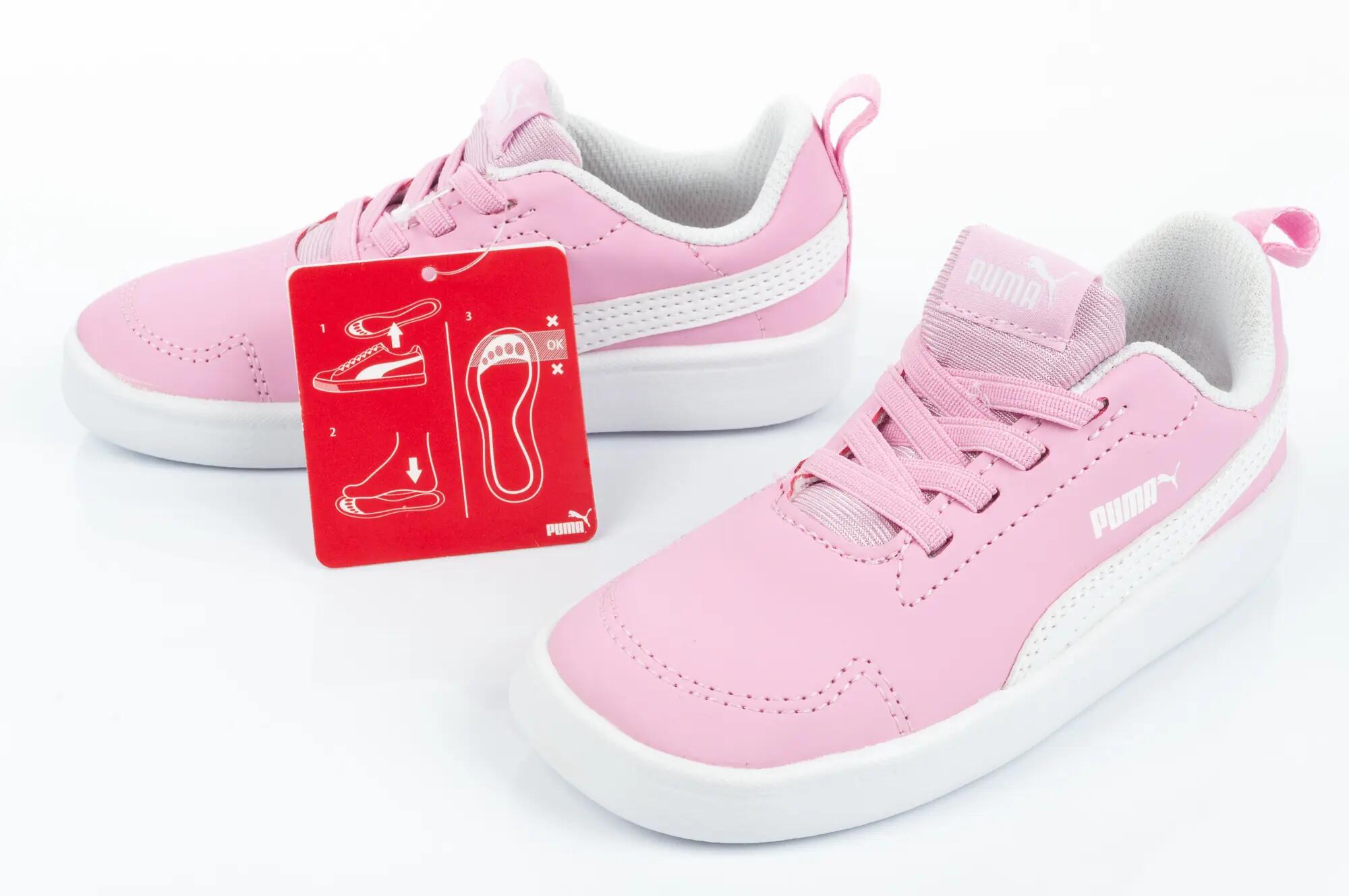 Dziecięce/niemowlęce Skórzane Buty Treningowe Courtflex Inf 8/10
