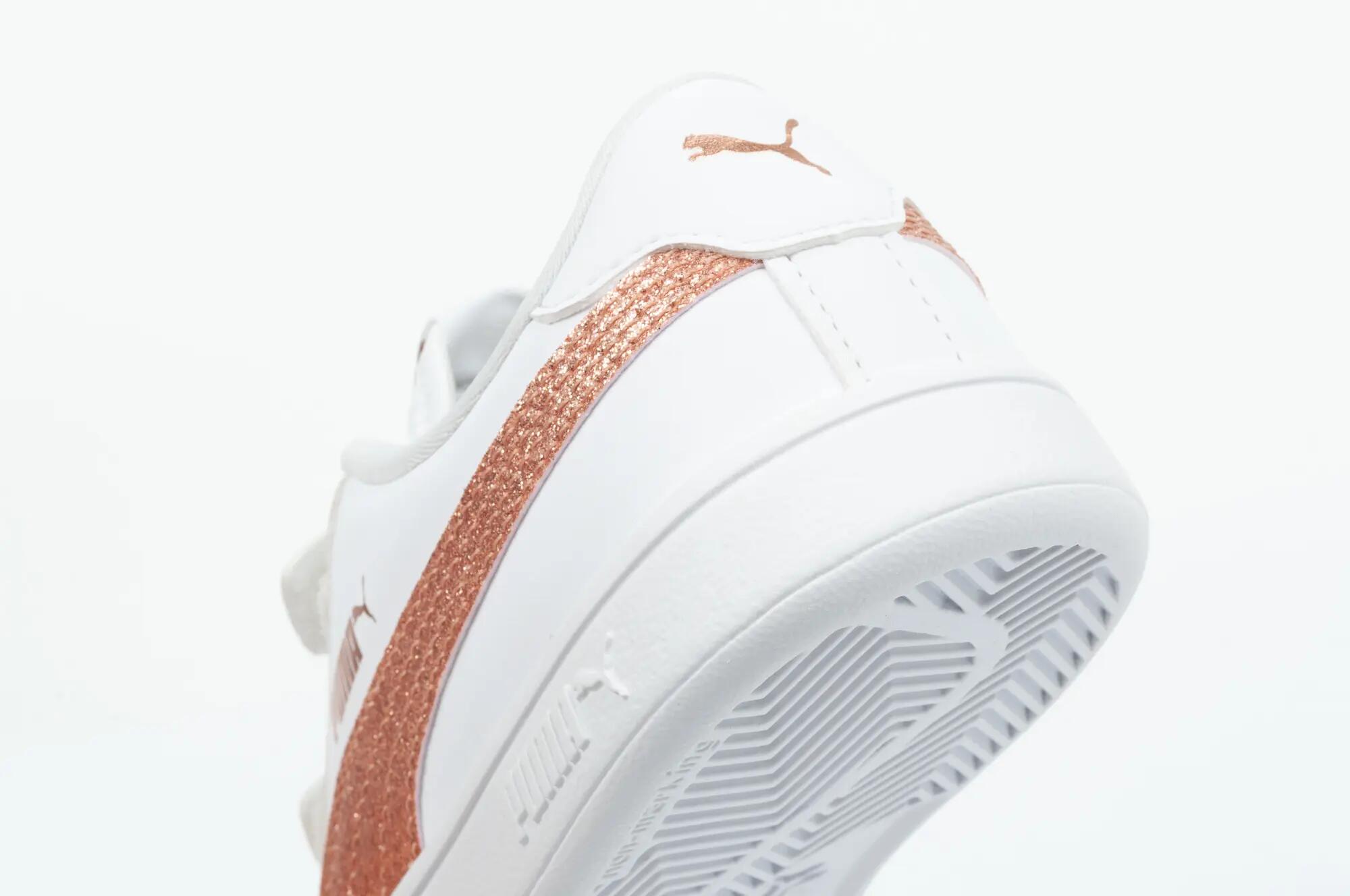 Calçado Smash Ecological Leather para crianças e jovens (Branco) 7/10