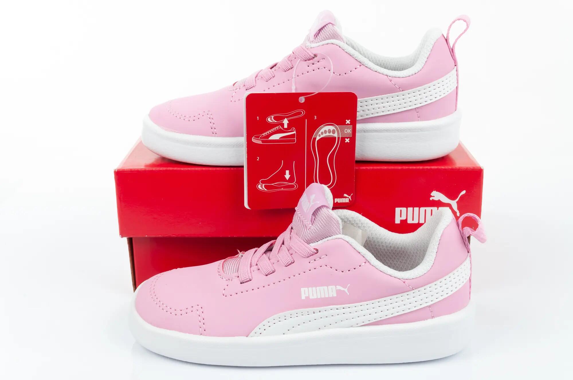 Dziecięce/niemowlęce Skórzane Buty Treningowe Courtflex Inf 10/10