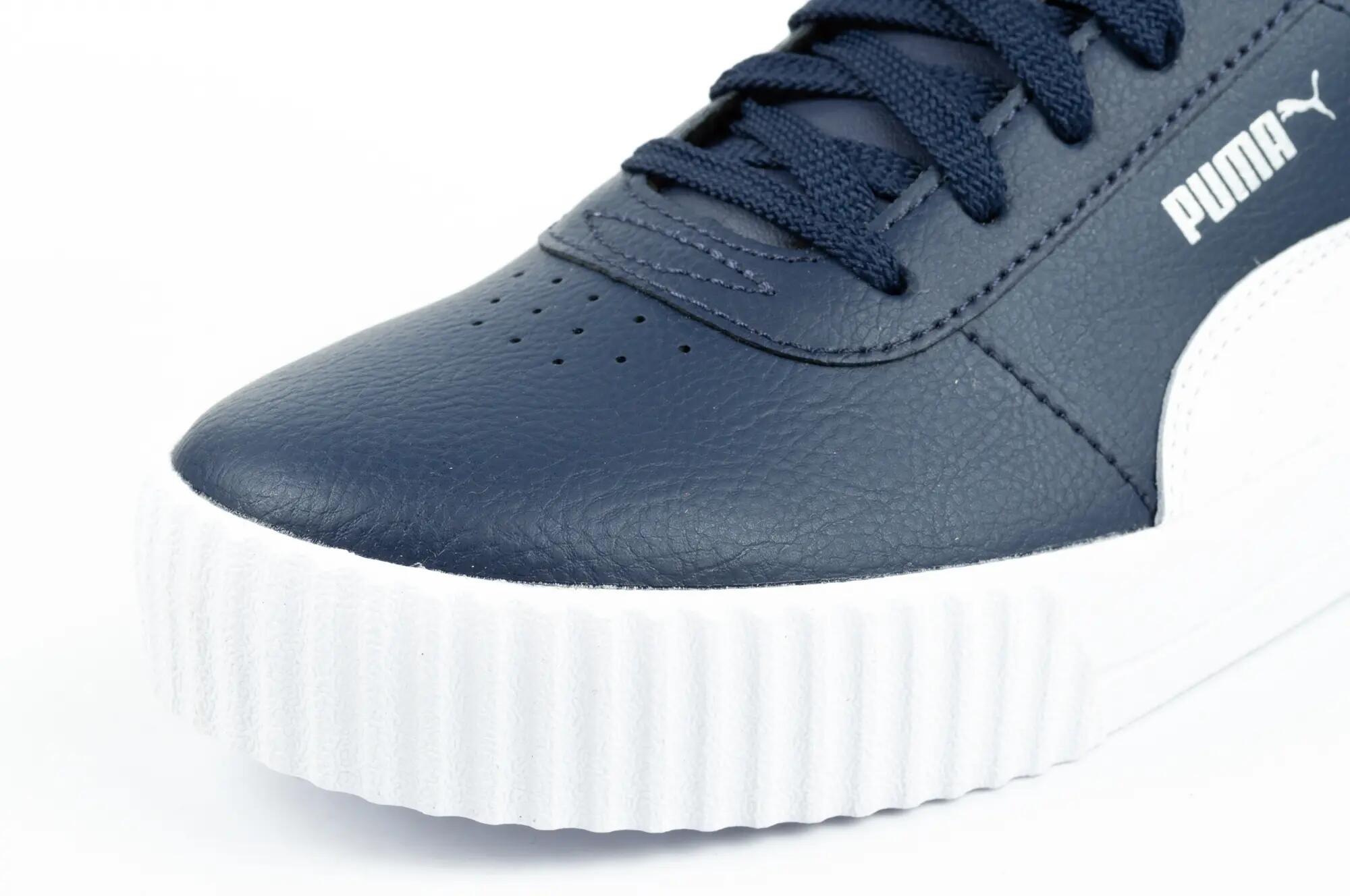 Zapatillas Deportivas de Cuero Carina para Mujer Azul Marino 6/10
