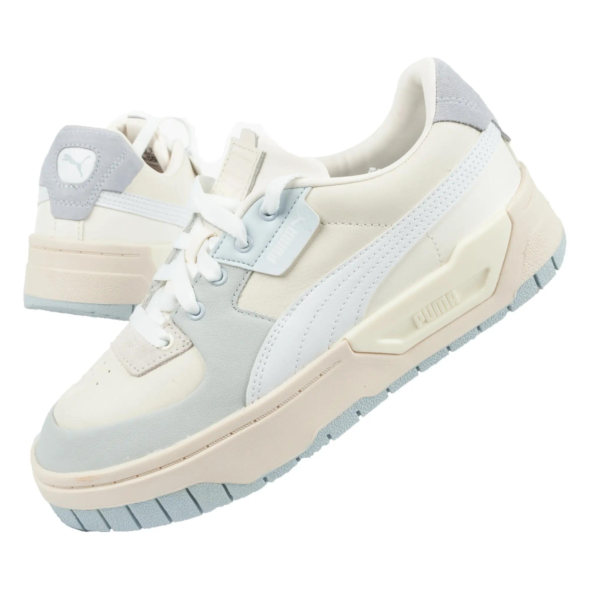 Zapato de Cuero Cali Dream para Mujer Blanco, Rosa Claro 10/10