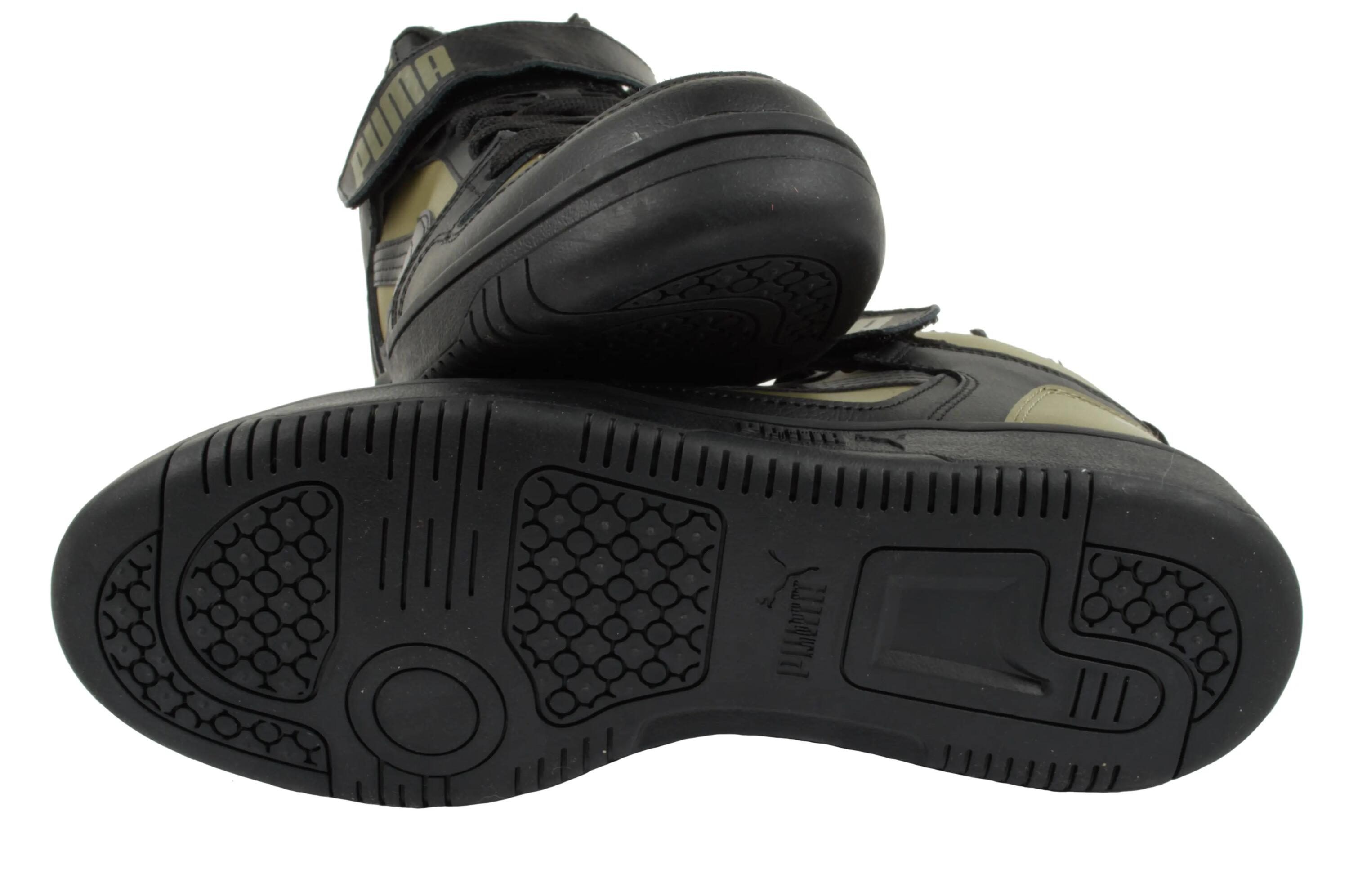 Heren Rebound Mid Cut Schoenen (Zwart, Groen) 8/10