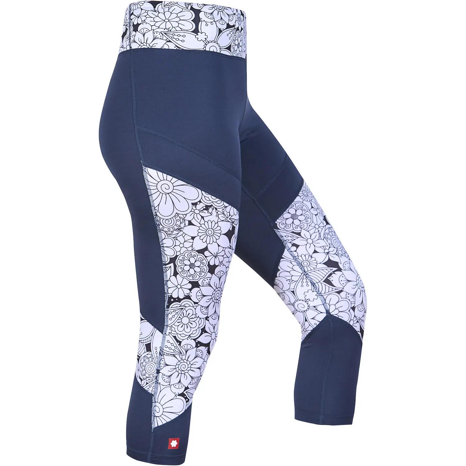 Leggings donna Ocun Rhea 3/4 sargasso 8/10