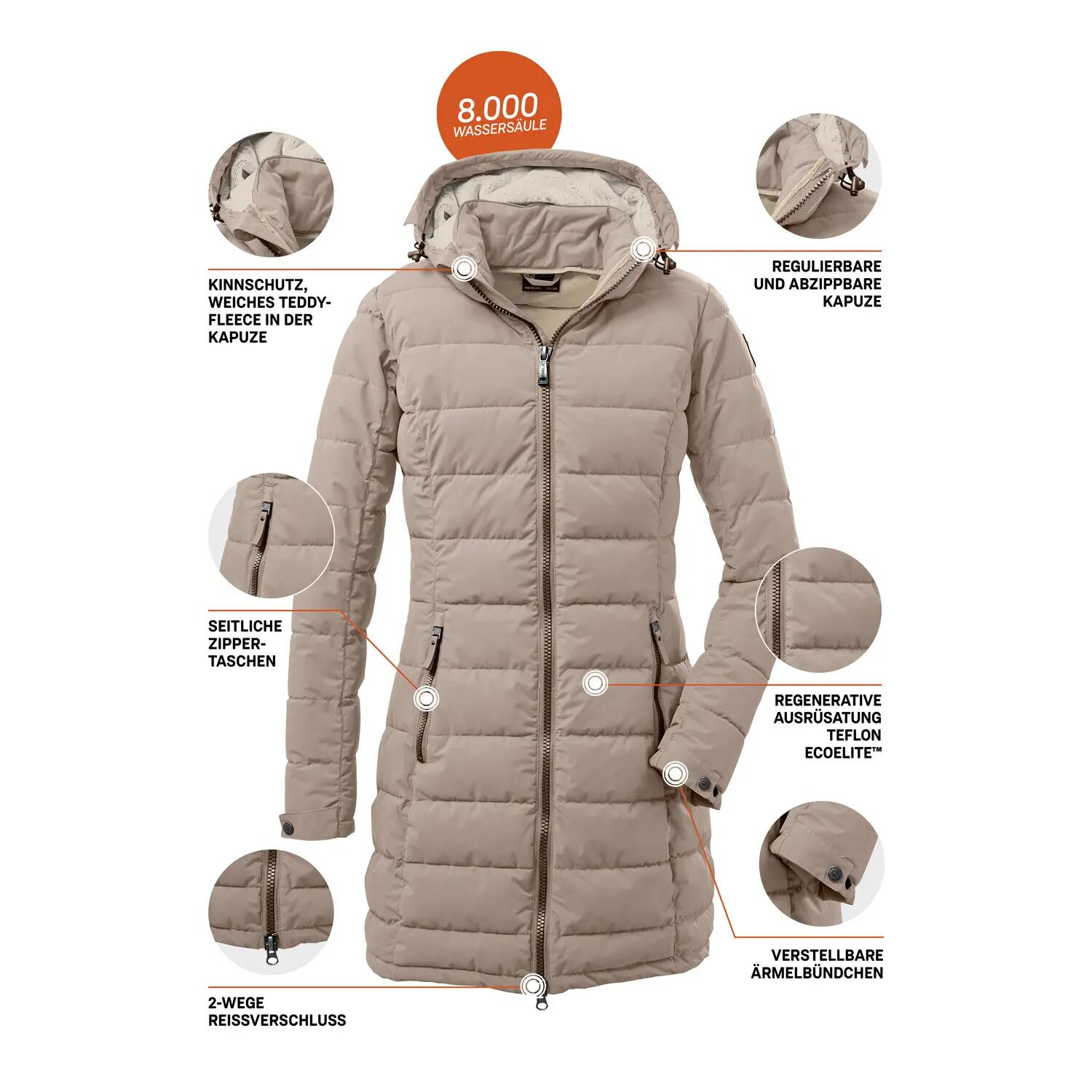 Damen Steppparka GW 13 10/11