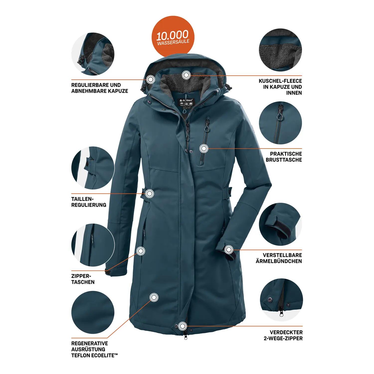 Damen Parka KOW 165 10/11