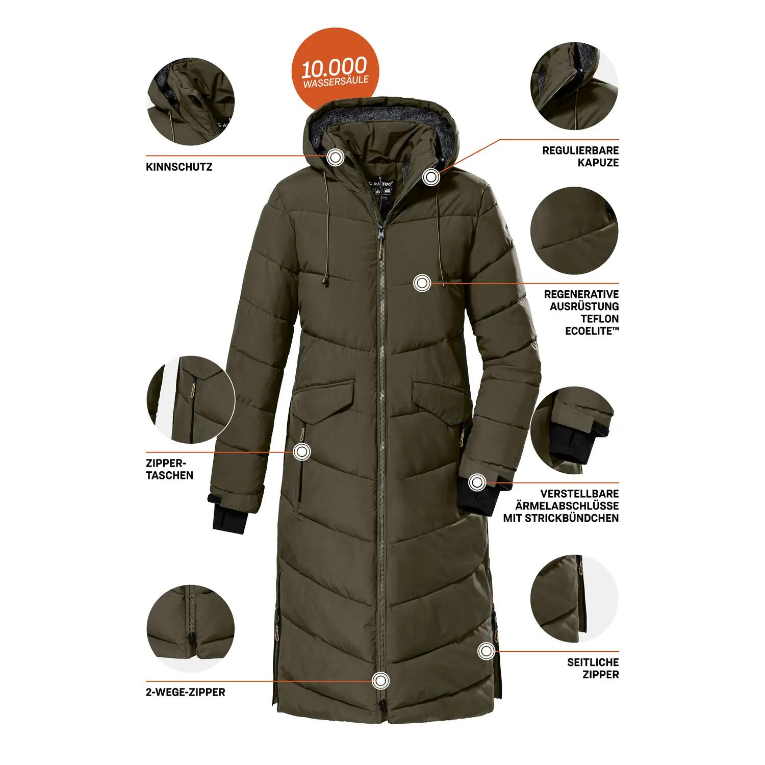 Damen Steppmantel KOW 62 9/10