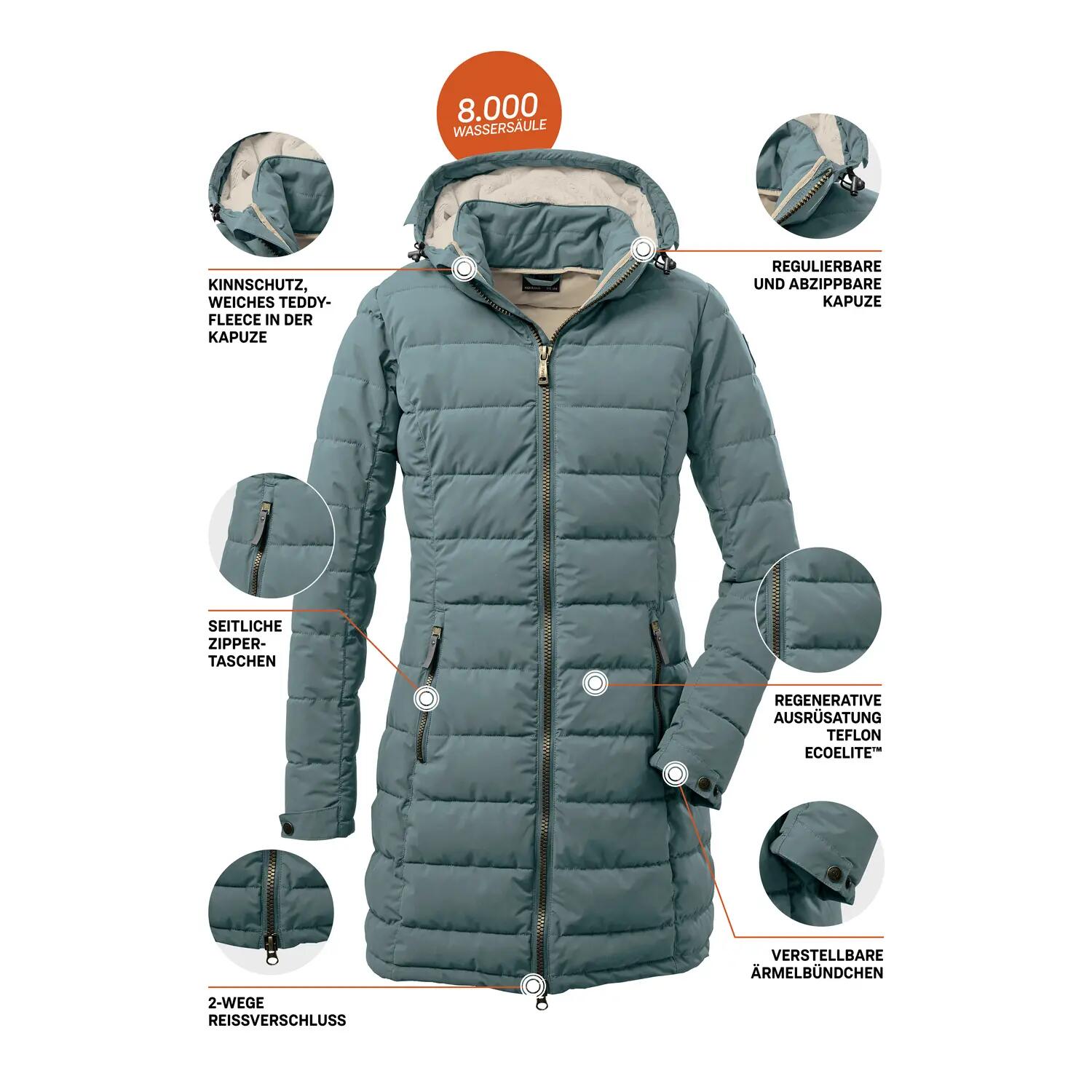 Damen Steppparka GW 13 10/11