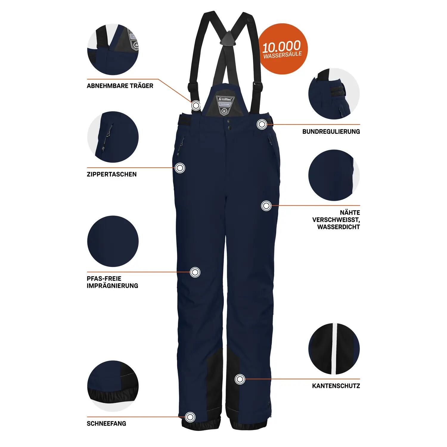 Kinder, Mädchen Skihose KSW 77 11/12