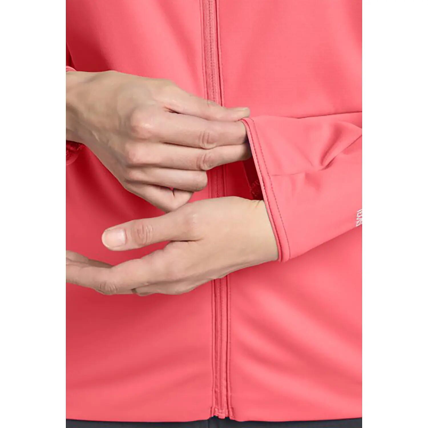 Dames softshell jas Jack Wolfskin Feldberg Hoody 8/8