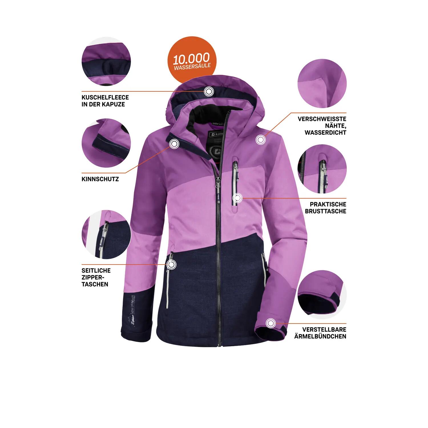 Mädchen Outdoorjacke Lynge 10/11