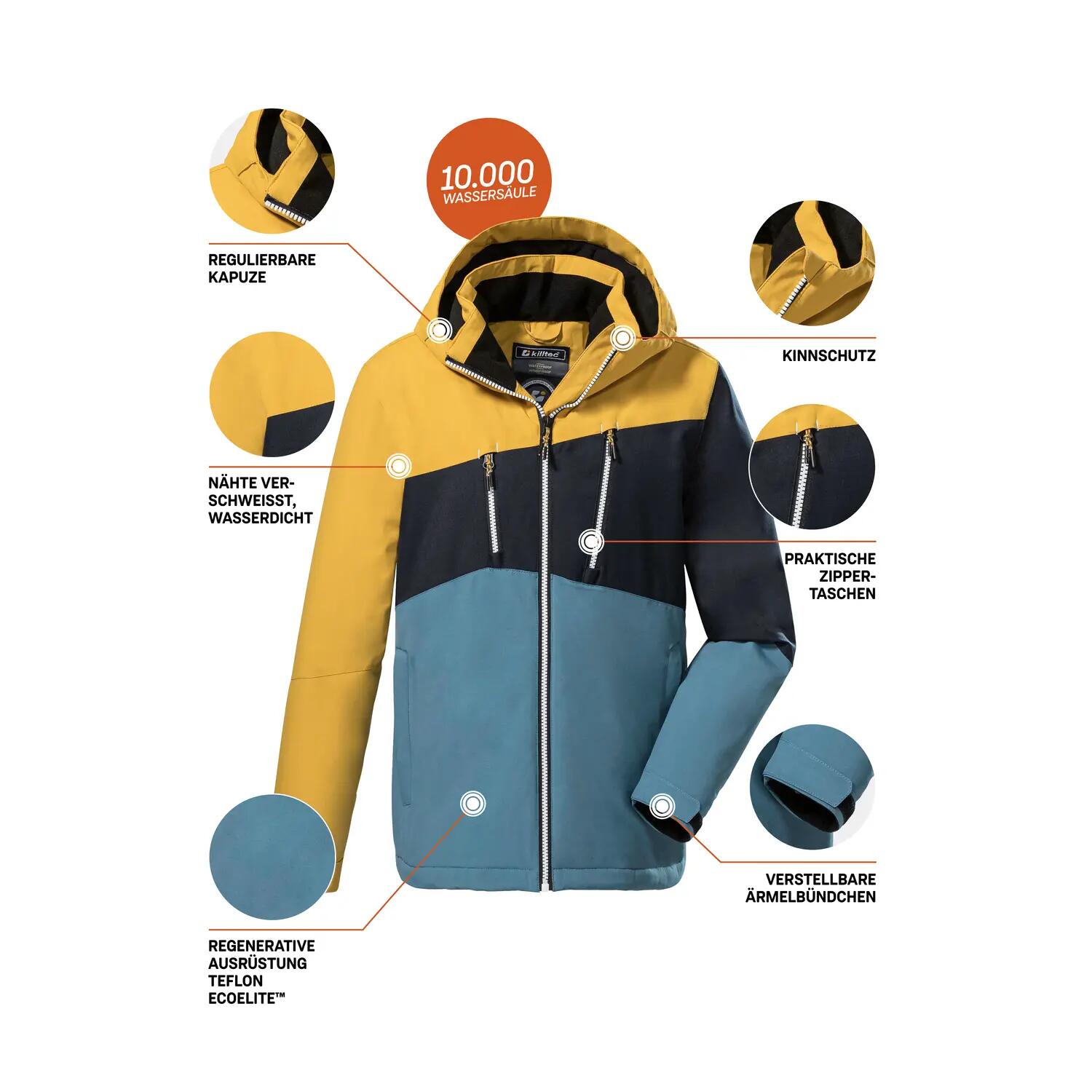 Jungen, Kinder Outdoorjacke KOW 204 10/11