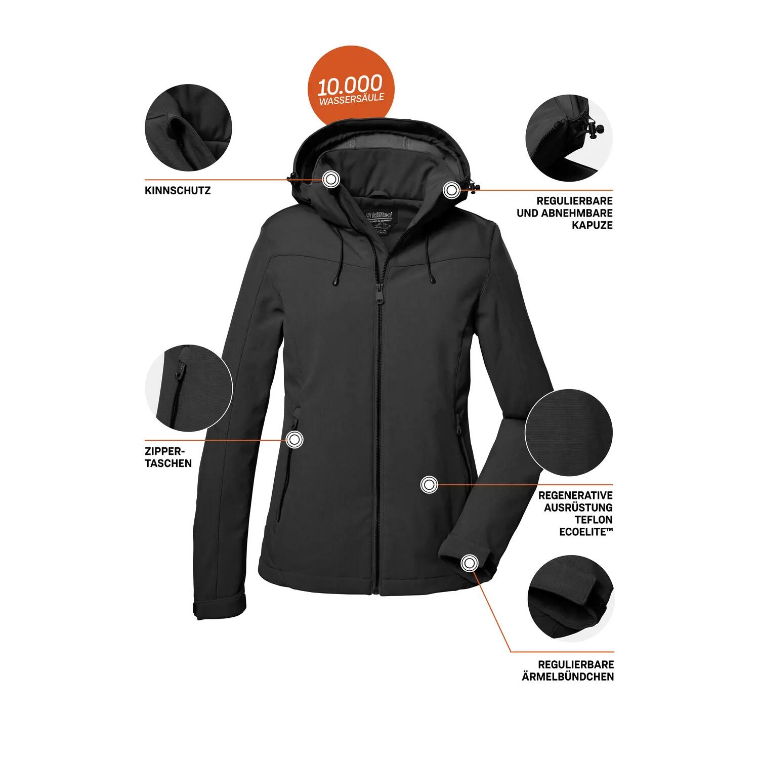 Damen Softshelljacke Softshelljacke 10/11