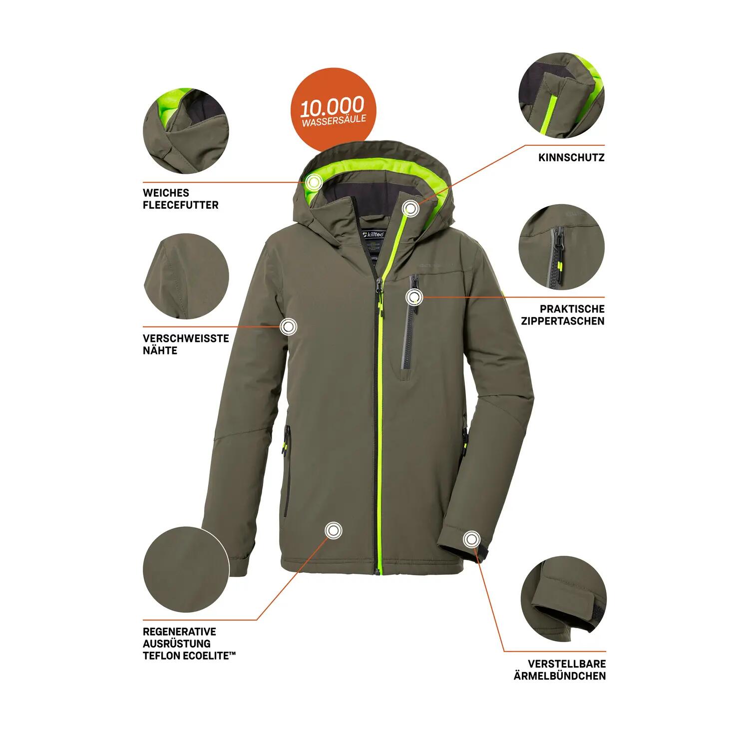 Jungen, Kinder Outdoorjacke KOW 159 10/11