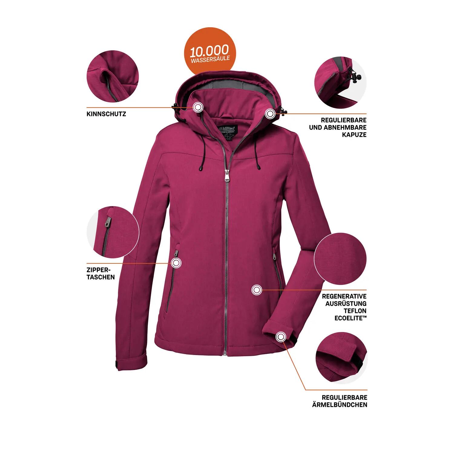 Damen Softshelljacke Softshelljacke 10/11