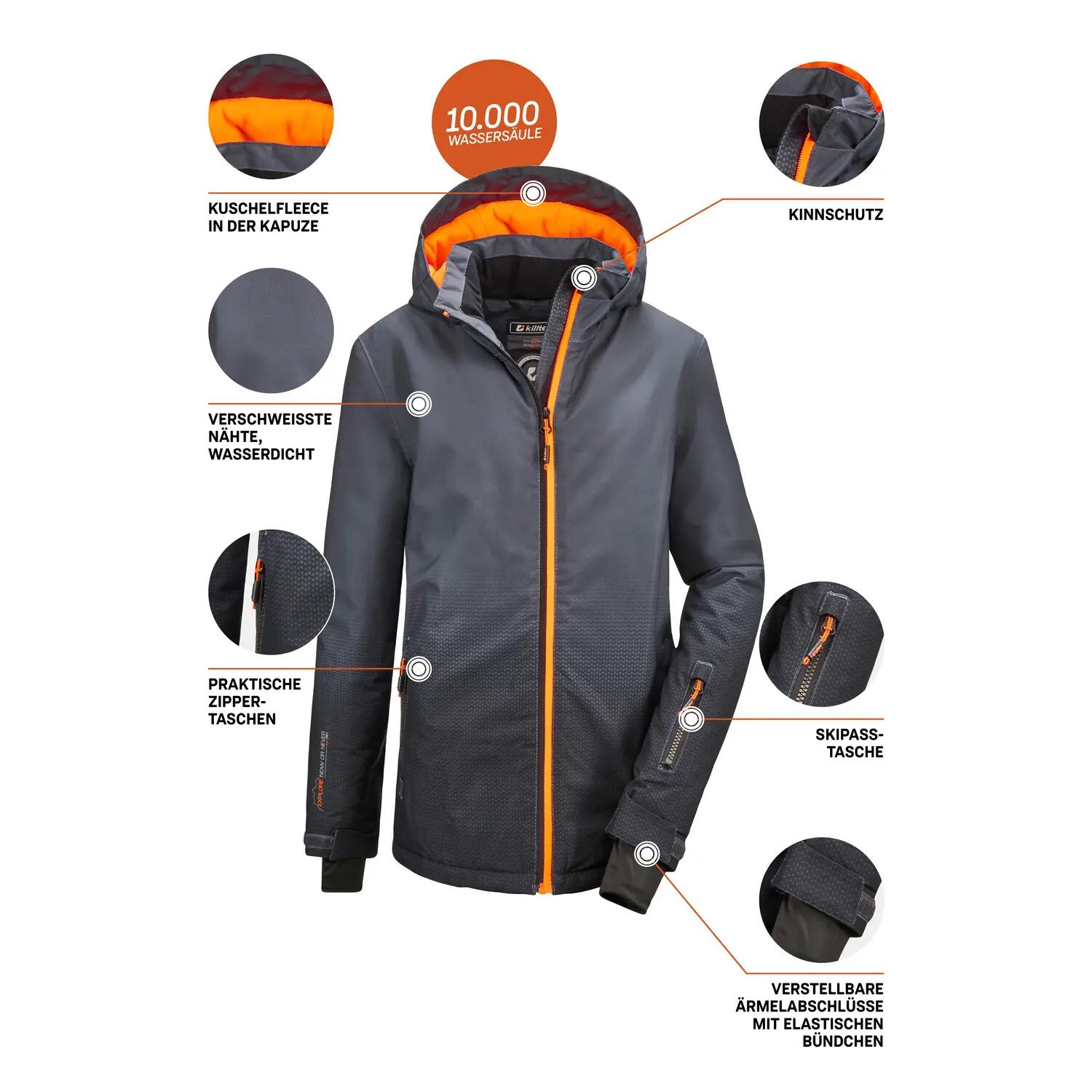 Jungen Outdoorjacke Lynge 10/11