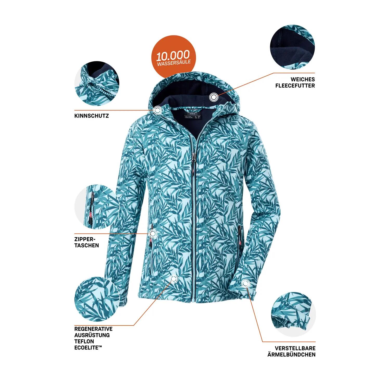 Kinder, Mädchen Softshelljacke Mädchen Softshelljacke Print 9/10
