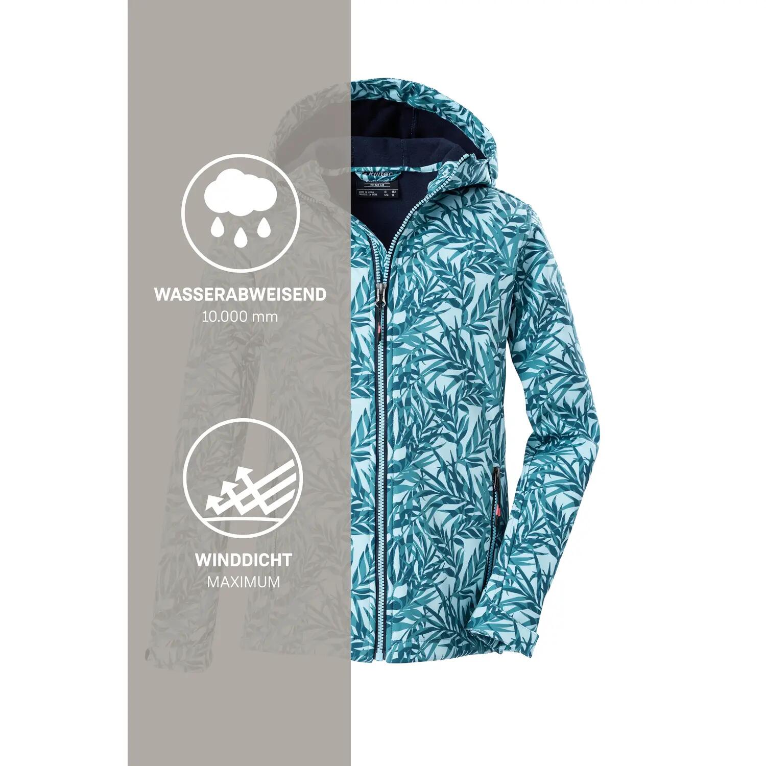 Kinder, Mädchen Softshelljacke Mädchen Softshelljacke Print 10/10