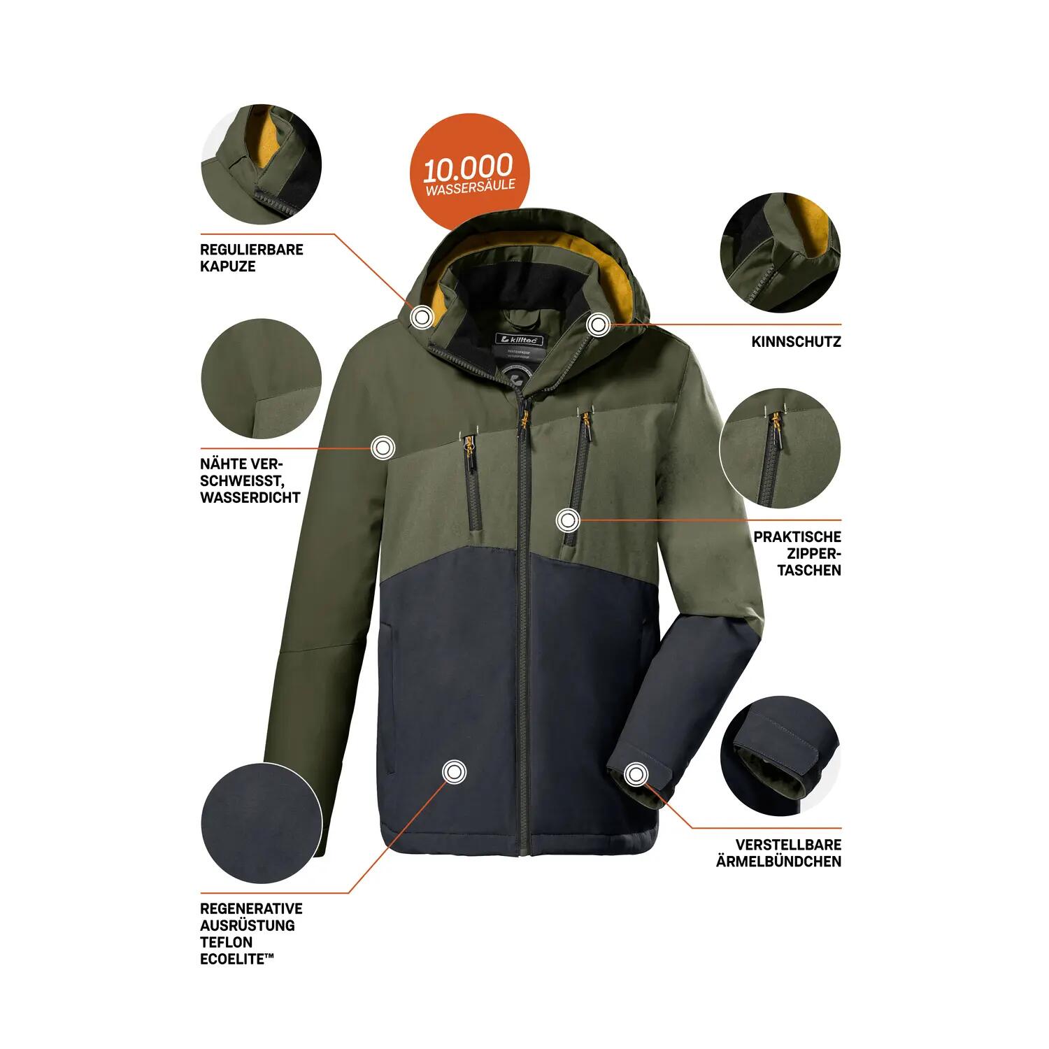 Jungen, Kinder Outdoorjacke KOW 204 10/11