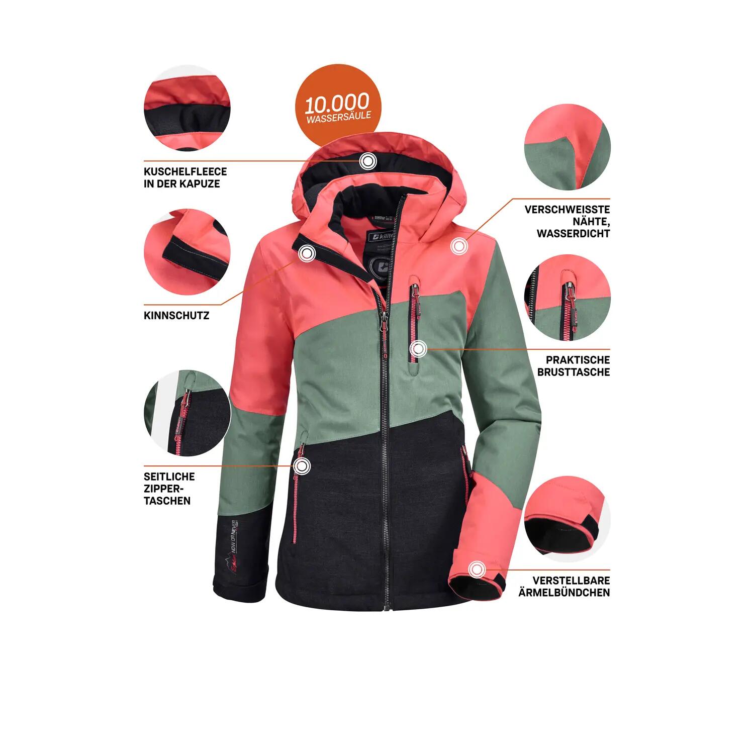 Mädchen Outdoorjacke Lynge 10/11