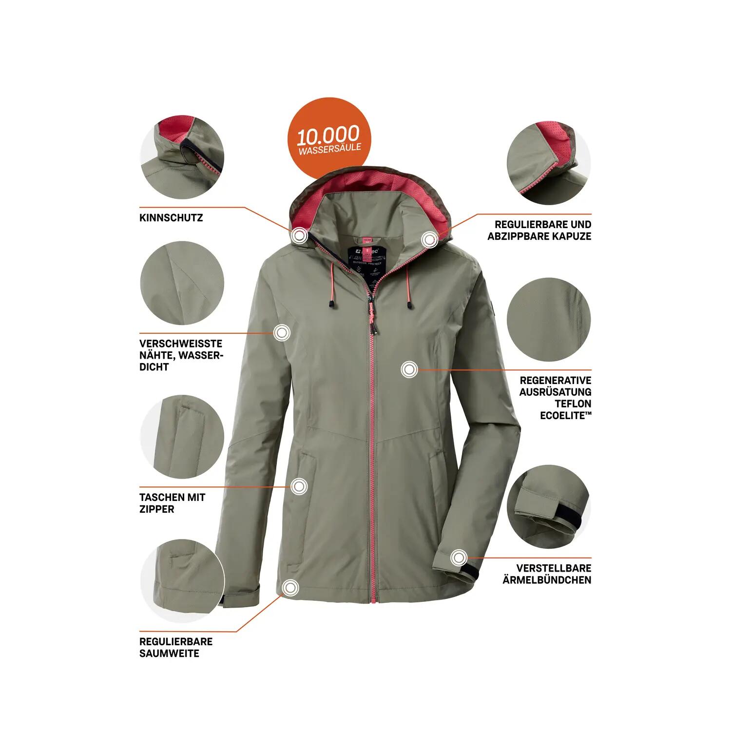 Damen Outdoorjacke OOKS 1 10/11