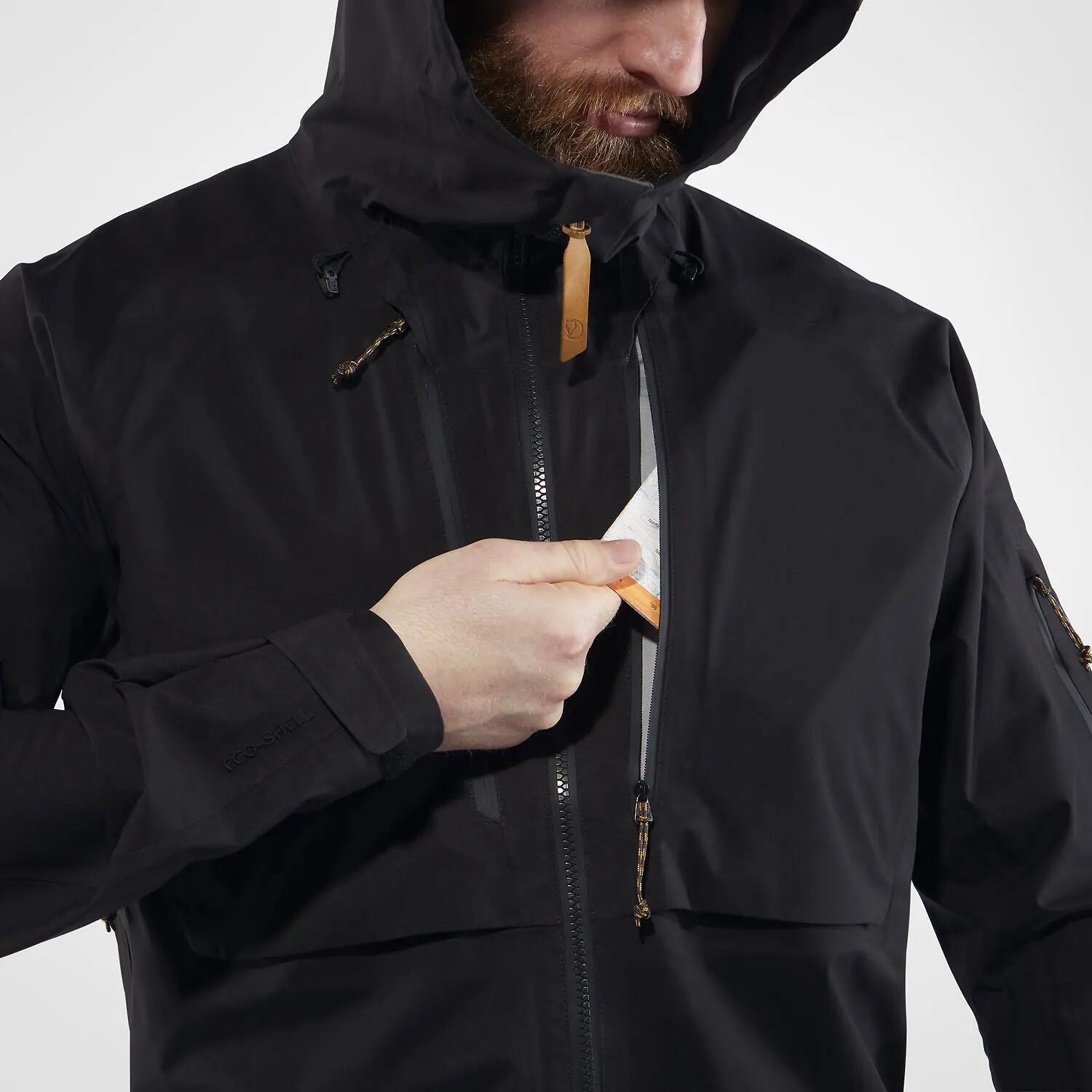 Kurtka przeciwdeszczowa męska Fjallraven Keb Eco-Shell Jacket 13/15