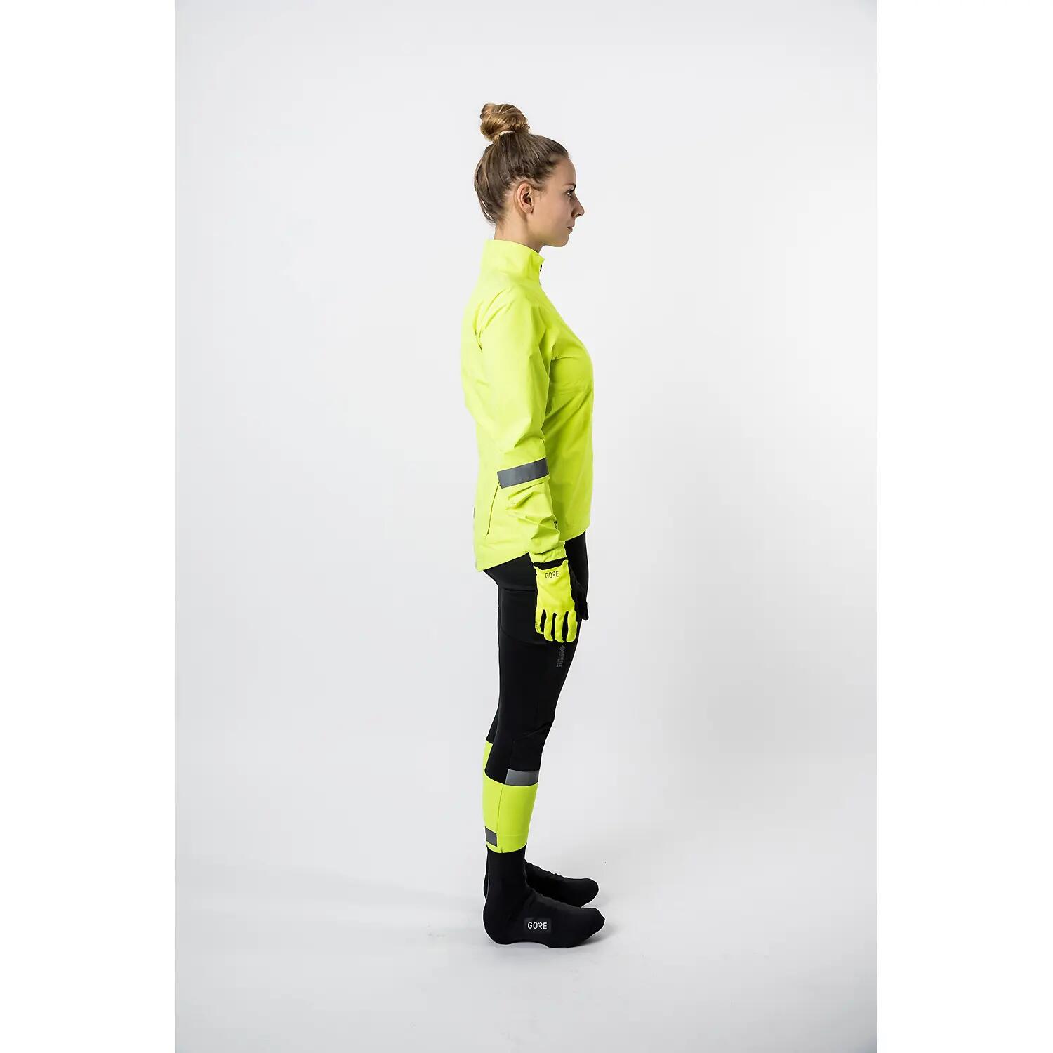 Jaqueta feminina GORE Wear Stream Fluo Amarelo 8/12