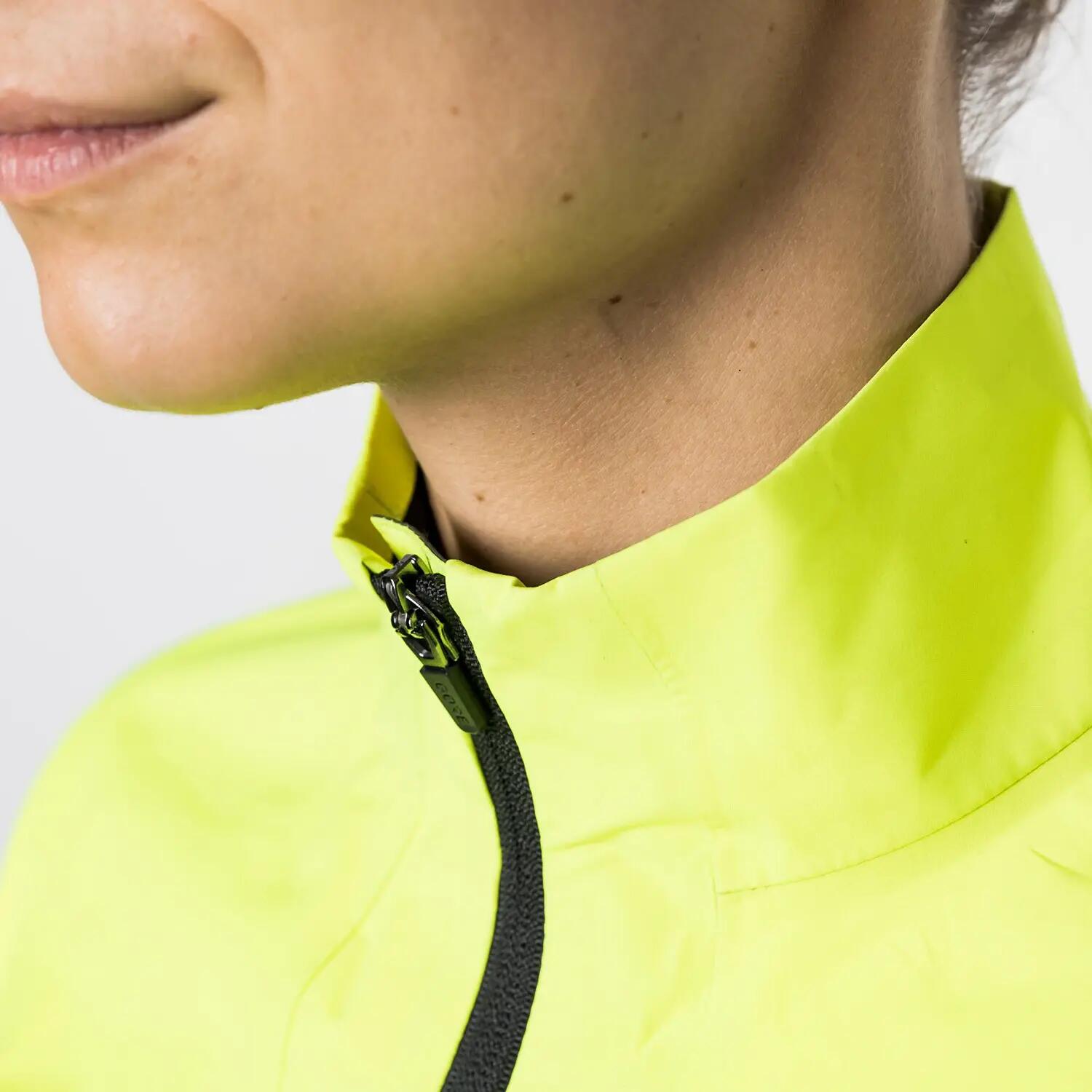 Jaqueta feminina GORE Wear Stream Fluo Amarelo 12/12