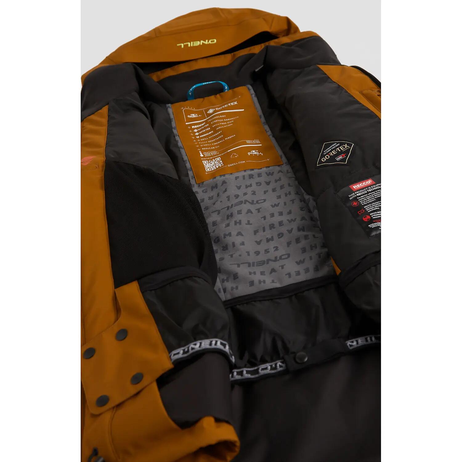 Kurtka narciarska O'Neill damska różowa z izolacją Primaloft® 9/9