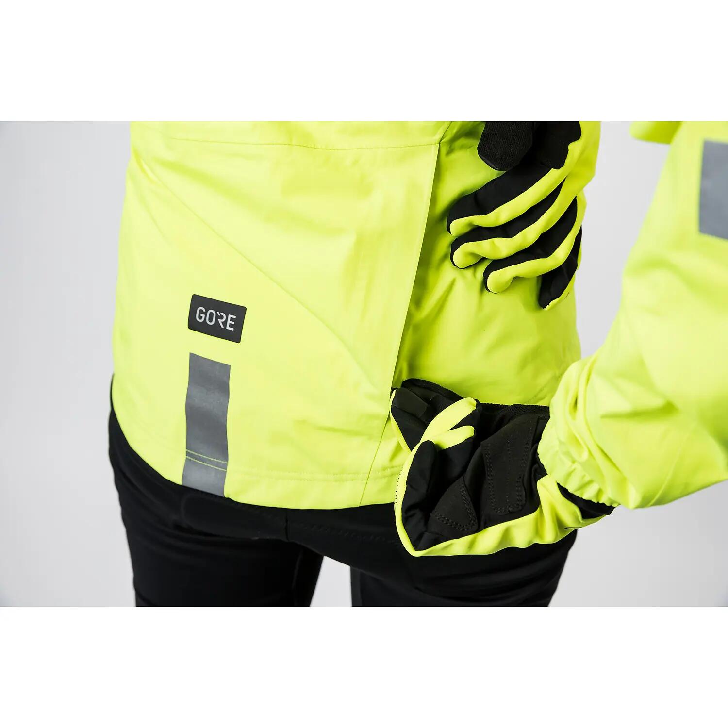 Jaqueta feminina GORE Wear Stream Fluo Amarelo 10/12
