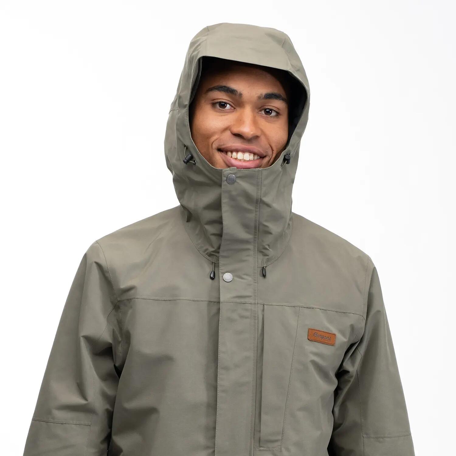 Bergans of Norway Nordmarka 2L Shell Jacket - Männer - Grüner Schlamm 9/11