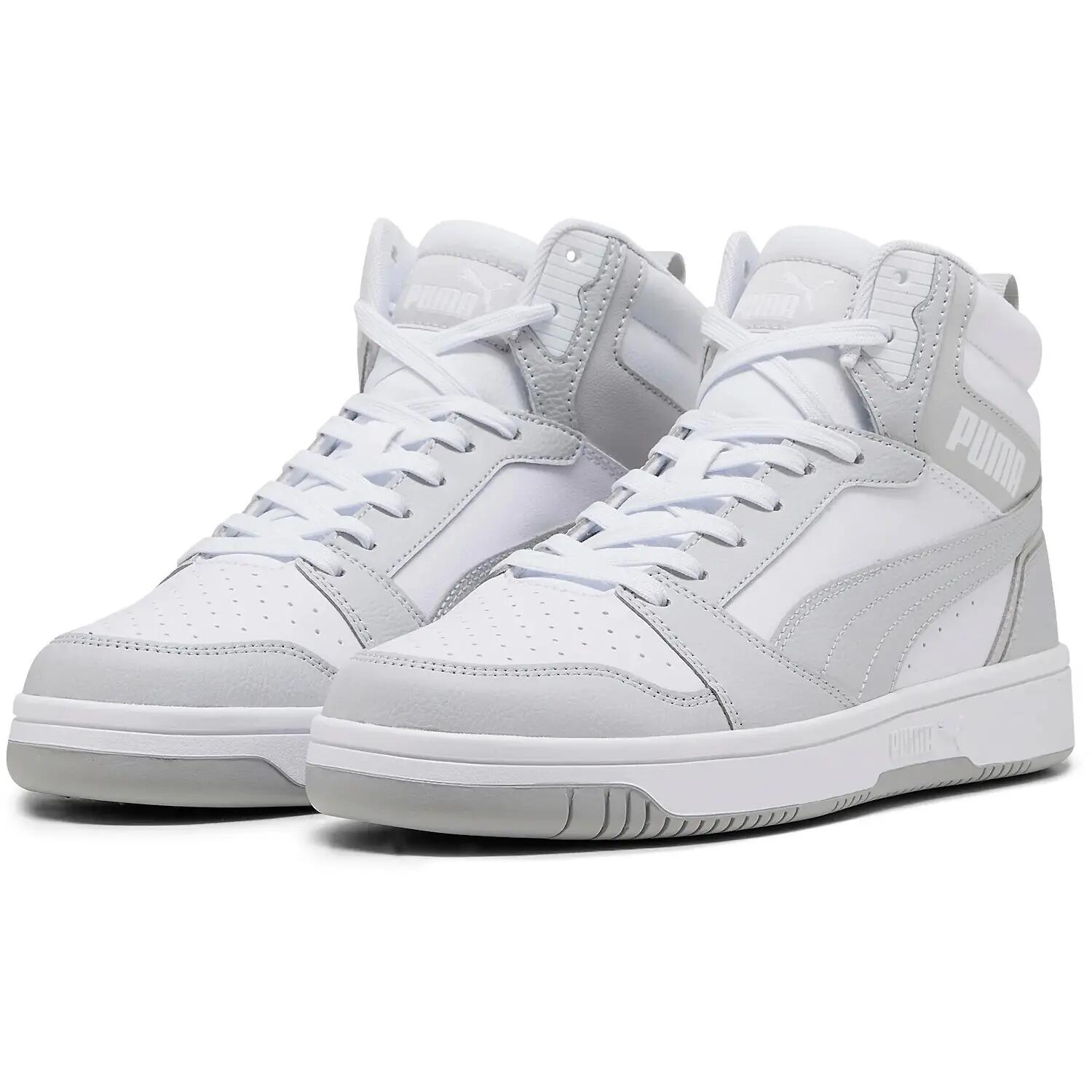 Scarpe Sportive PelleUomo Puma Rebound V6 Grigio Argento 13/13