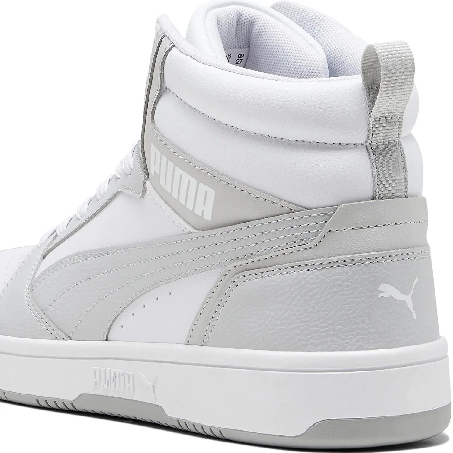 Scarpe Sportive PelleUomo Puma Rebound V6 Grigio Argento 12/13