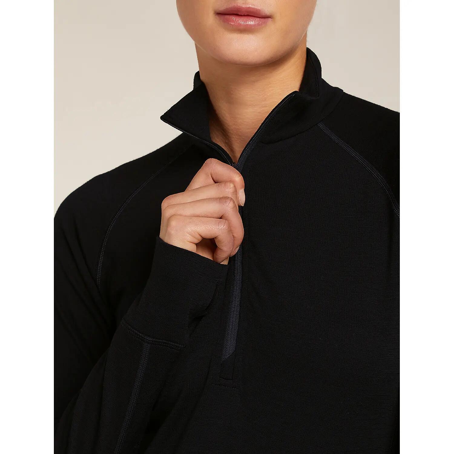 Damen Unterhemd Wo Merino 200 ZoneKnit LS Half 8/10