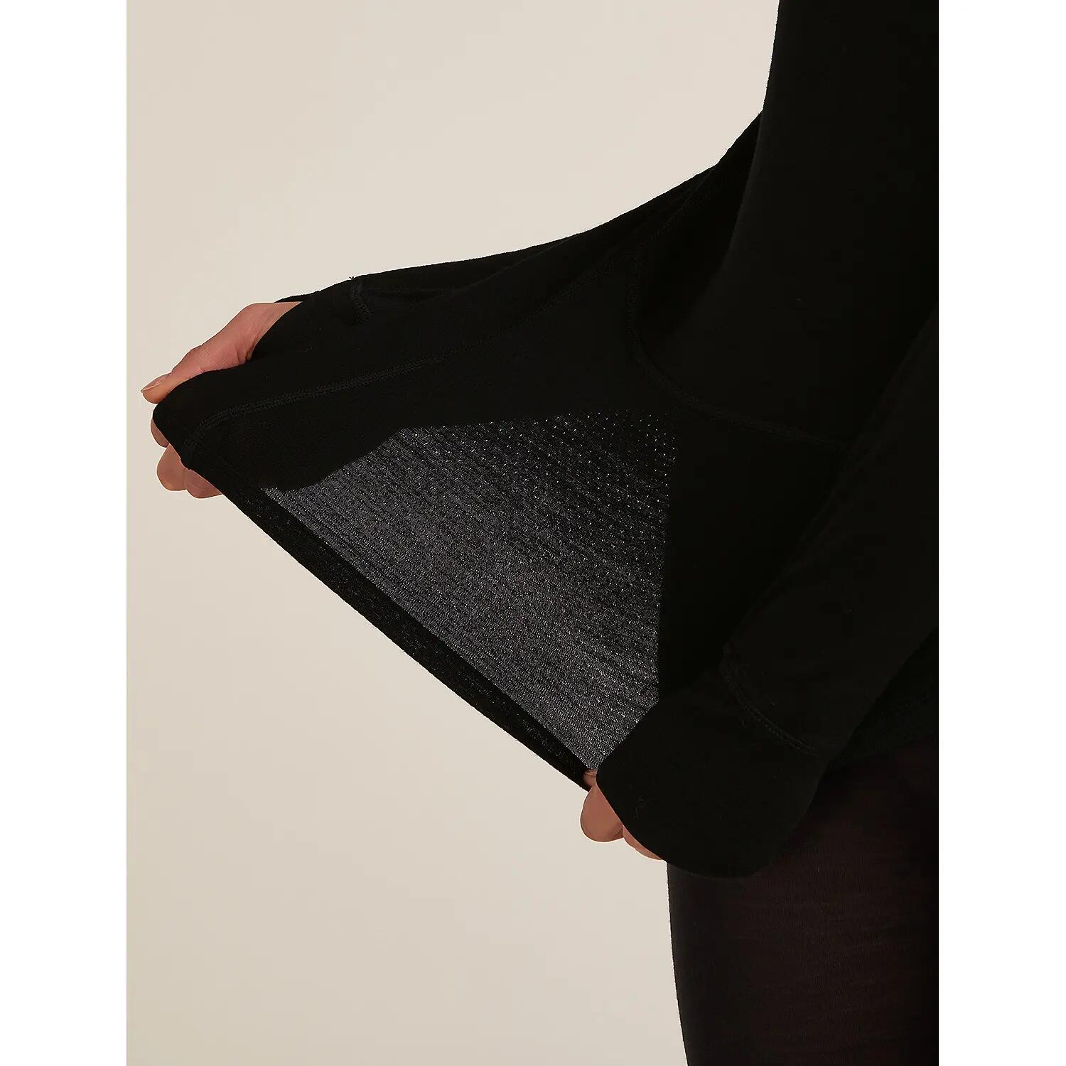 Damen Unterhemd Wo Merino 200 ZoneKnit LS Half 10/10
