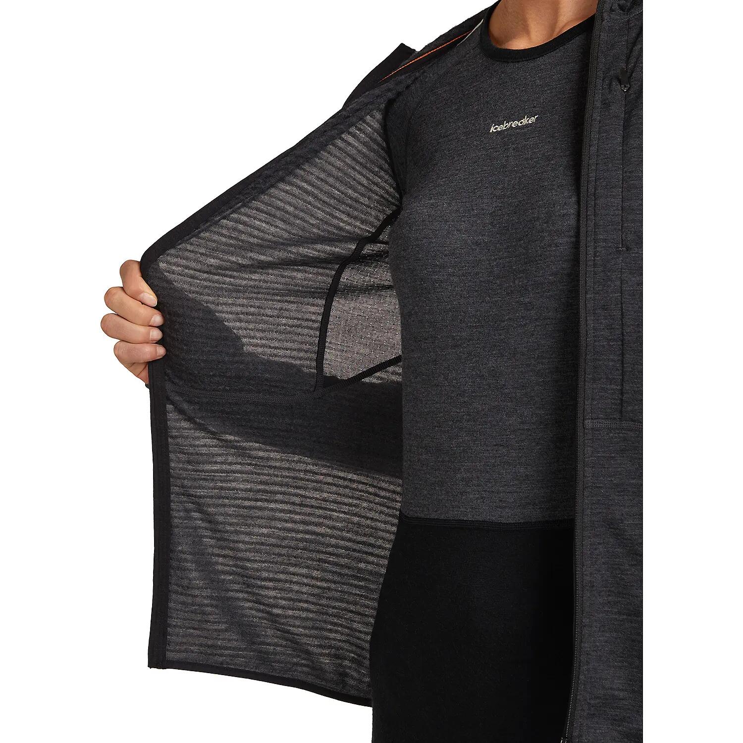 Damen Kapuzensweat Merino Blend 200 RealFleece 8/8