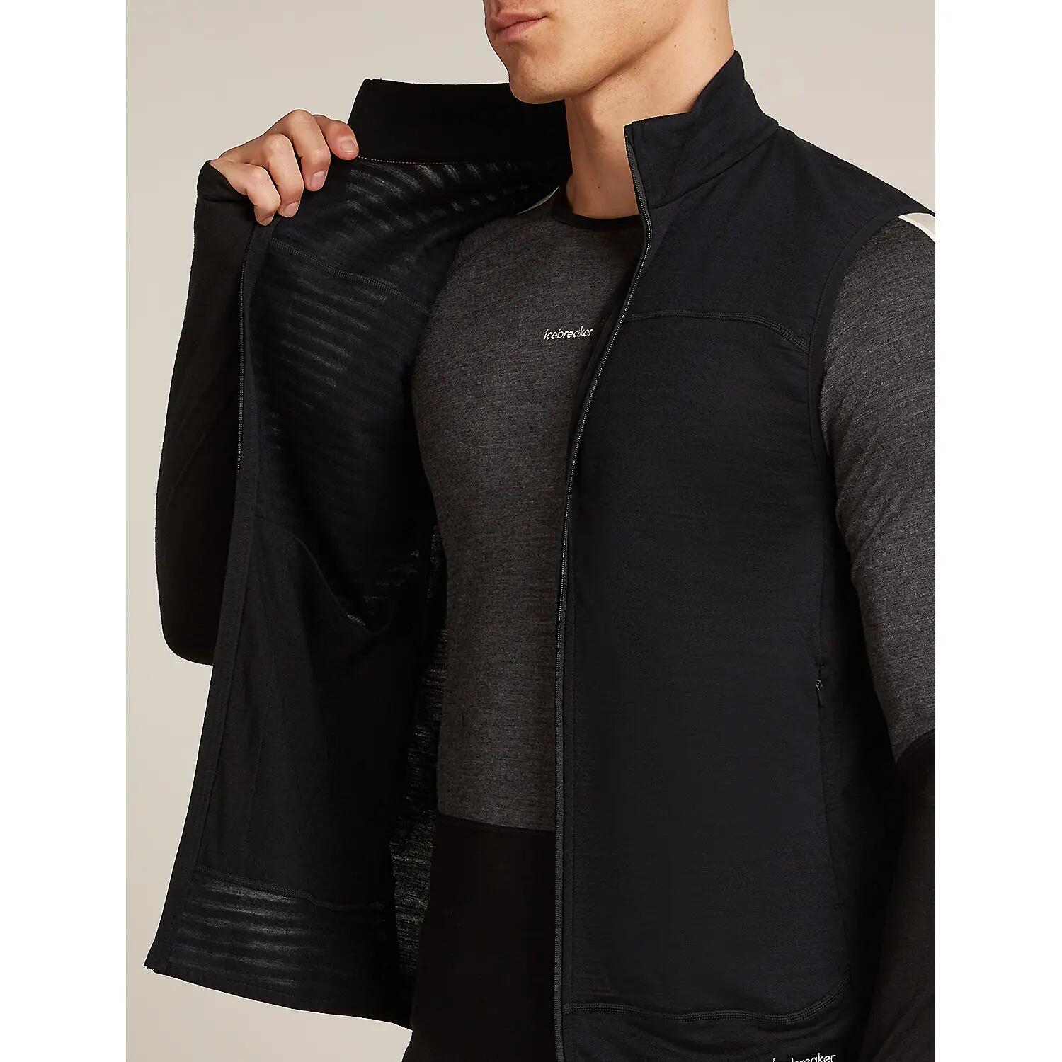 Herren Longsleeve Merino Blend 300 RealFleece De 8/8