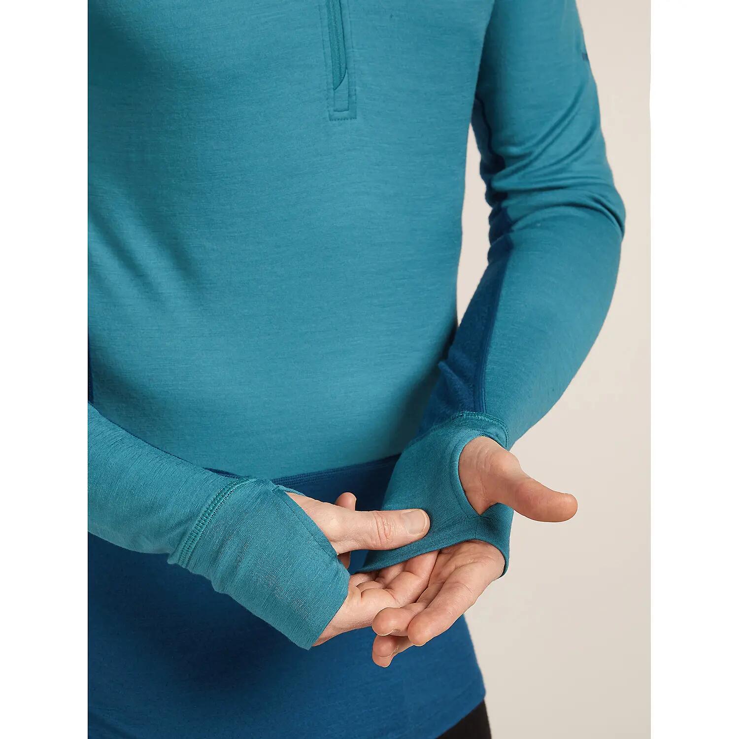 Herren Unterhemd Merino 200 ZoneKnit LS Half Zi 9/9