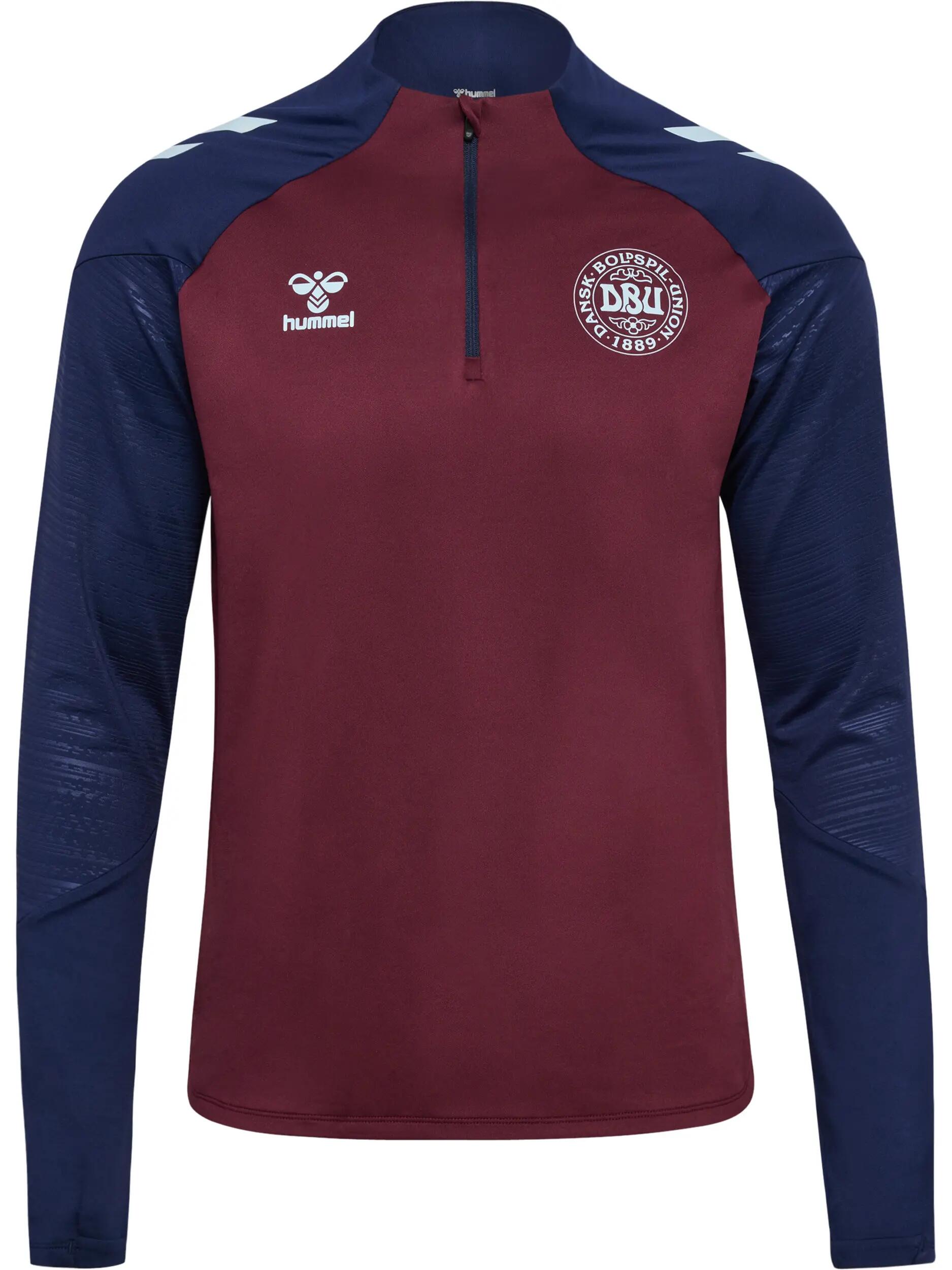 Halbreißverschluss Sweatshirt Daumenlöcher Dbu 26 Fußball Erwachsene 5/9